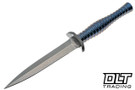 Defiant 7 Rook 6 - Blue Titanium - 204P Stonewashed Blade