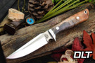 Bark River Lionhound 4V Grey & Brown Maple Burl