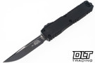Microtech 1121-1T Ultratech ZBP S/E - Black Handle - Black Blade