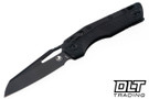Microtech 210T-1TPM MSI S/E - Black Injection Molded Handle - Black Blade - Black Hardware