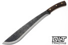 Condor Knife & Tool Jungolo Machete 1075HC with a Walnut Handle.