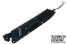 Condor Knife & Tool Bushcraft Parang Machete sheath in black ballistic nylon.