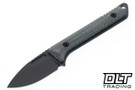 Griffin Scout Medic MagnaCut - Blackwashed - Black Canvas Micarta