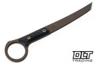 RMJ Tactical Stabby Guy 3V - Midnight Bronze Cerakote Blade - Black G-10