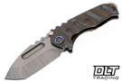 Medford Micro Praetorian T Tanto - Old School Tumbled MagnaCut - Old School Bronze Flamed - Flamed Hardware - Tsunami Clip #2