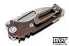 Medford Micro Praetorian T Drop Point - Tumbled MagnaCut - Flamed & Bronze #3