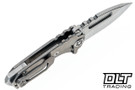 Medford Micro Praetorian T Drop Point - Tumbled MagnaCut - Tumbled Titanium