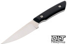 Edge Knife Works Huntsman Drop Point MagnaCut - Black Richlite