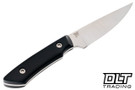 Edge Knife Works Huntsman Drop Point MagnaCut - Black Richlite
