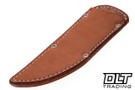 Bark River Fox River Trailing Point Sheath - Brown Left