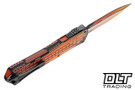 Heretic Manticore X D/E MagnaCut Blade - Orange Cel Shading