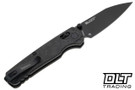 Kershaw Bel Air 6105CFBLK with Marbled Carbon Fiber and a Black MagnaCut Blade with black hardware. 