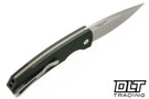 Pro-Tech Magic 2 "Whiskers" - Green Handle - Stonewashed 154CM Blade