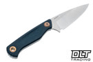 Benchmade Dacian with blue denim micarta handle and MagnaCut blade.