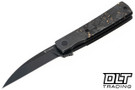 Finch Widowmaker - 154CM Blackwash Blade - Midnight Honey Copper Carbon Fiber