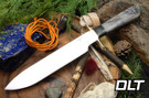 Bark River Mike Stewart Bowie A2 Silver Maple Burl #1