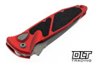 Microtech 161A-10APRD SOCOM Elite Auto T/E - Red Handle - Apocalyptic Blade