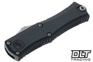 Microtech 1703M-10 Hera II Mini S/E - Black Handle - Stonewashed Blade