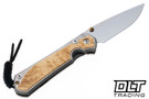 Chris Reeve Large Sebenza 31 - Box Elder Inlay - Left-Handed - #1