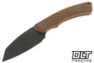Tactile Knife Company Redhawk - Green Cerakote MagnaCut Blade - Natural Micarta - Kydex Sheath