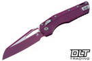 Microtech 210T-1PMCSR MSI - Sangria Polymer Handle - Sangria Cerakote Blade