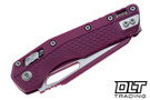 Microtech 210T-1PMCSR MSI - Sangria Polymer Handle - Sangria Cerakote Blade