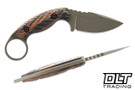 Toor Karsumba S 65 Collection - Ironwood - OD Green Gunkote M4 Blade