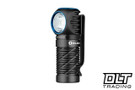 Olight Perun 3 Mini Headlamp & Flashlight - Red & White Light - Black - Cool White