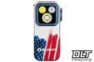 Olight Oclip Pro Clip on Flashlight with Floodlight & Red Light - Stars & Stripes Edition
