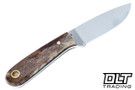 LT Wright Frontier First A2 - Flat Ground - Dyed Brown Bone - Black Liners #8