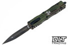 Microtech 227-1OBDS Dirac Delta D/E - Outbreak Handle - Outbreak Blade - Signature Series