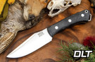 Bark River Yukon Skinner MagnaCut Black Canvas Micarta - Matte