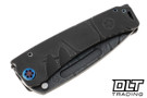 Medford Marauder Tanto - Fallout S45VN - Fallout Titanium - Flamed Hardware & Clip