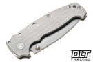 Demko AD20 XL MagnaCut - Drop Point - Textured Bead Blasted Titanium Demko AD20 XL MagnaCut - Drop Point - Textured Bead Blasted Titanium