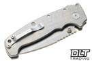 Demko AD20 XL MagnaCut - Drop Point - Textured Bead Blasted Titanium Demko AD20 XL MagnaCut - Drop Point - Textured Bead Blasted Titanium