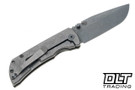 McNees PM Mac 2 Gen 2 - 3.5" Drop Point - Smooth Stonewashed Titanium - Stonewashed Hardware