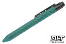 Nottingham Tactical TiButton Crystal Ti Parker Full Digital - Double Lock - Teal with Zirc - Machined Clip - Exotic #336
