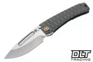 Medford Marauder Drop Point - Tumbled MagnaCut - BB Cement Bronze DiamondHead Sculpting - Bronze Hardware & Clip