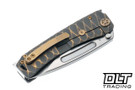 Medford Marauder Drop Point - Tumbled MagnaCut - BB Cement Bronze DiamondHead Sculpting - Bronze Hardware & Clip