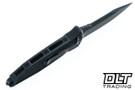Microtech 160A-1DLCTSH Socom Elite Auto S/E Shadow - Black Handle - DLC Blade
