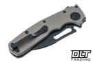 Demko Shark Cub Stealth - Slicer Shark - Artillery Grey Aluminum - DLC 20CV Blade