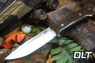 Bark River Red Flag MagnaCut OD Green Burlap Micarta - Red Liners