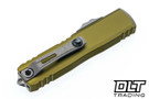 Microtech 1232-10APOD UTX-85 Gen III D/E - OD Green Handle - Apocalyptic Blade