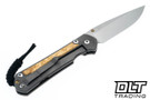 Chris Reeve Large Sebenza 31 - Box Elder Inlay - #85 - Back
