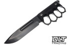 1881 Knifeworks US 2024 - Black G-10 - Leather Sheath