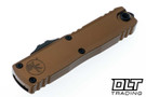 Microtech 1232-1TA UTX-85 Gen III - Tan Handle - Black Blade