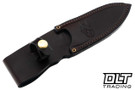 Hinderer Emmett Sheepsfoot MagnaCut - Working Finish Blade - Burgundy Canvas Micarta