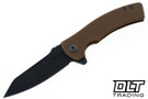 Les George Myna - Copper DLC Double Diamond Titanium - Black DLC MagnaCut Blade