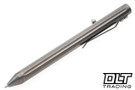 Fellhoelter TiBolt Pen - Full Size - Straight Fluted Titanium