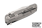 Reate D9 v2 - Carbon Fiber - Bead Blasted Titanium - Belt Satin Blade - Satin Hardware